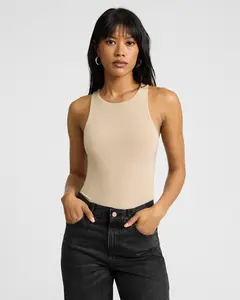 Express Body Contour Compression High Neck Bodysuit