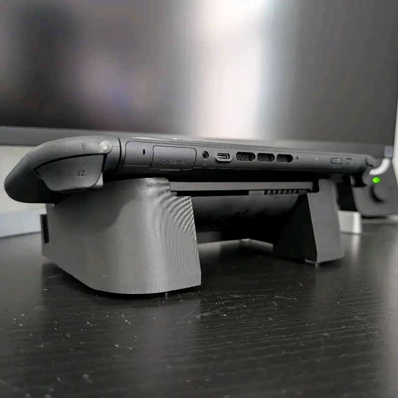 3D Printed Angled Horizontal Dock Stand for the Nintendo Switch 2
