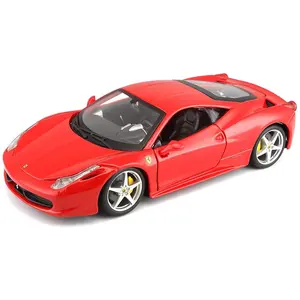 Ferrari 458 Italia Red Diecast 1:24 Scale Model - Bburago 26003RD