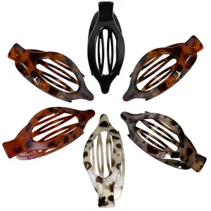 No Headache! 6Pcs French Flat Hair Clips Strong Hold No Slip For All Hair Types | TikTok Viral