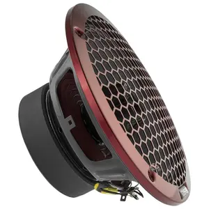 DS18 DS-PRO-ZT8 PRO-ZT 8 Inch Mid-Range Loudspeaker W/ Water resistance Cone Built-in Bullet Tweeter and Grill 500 Watts 4-Ohm DS18