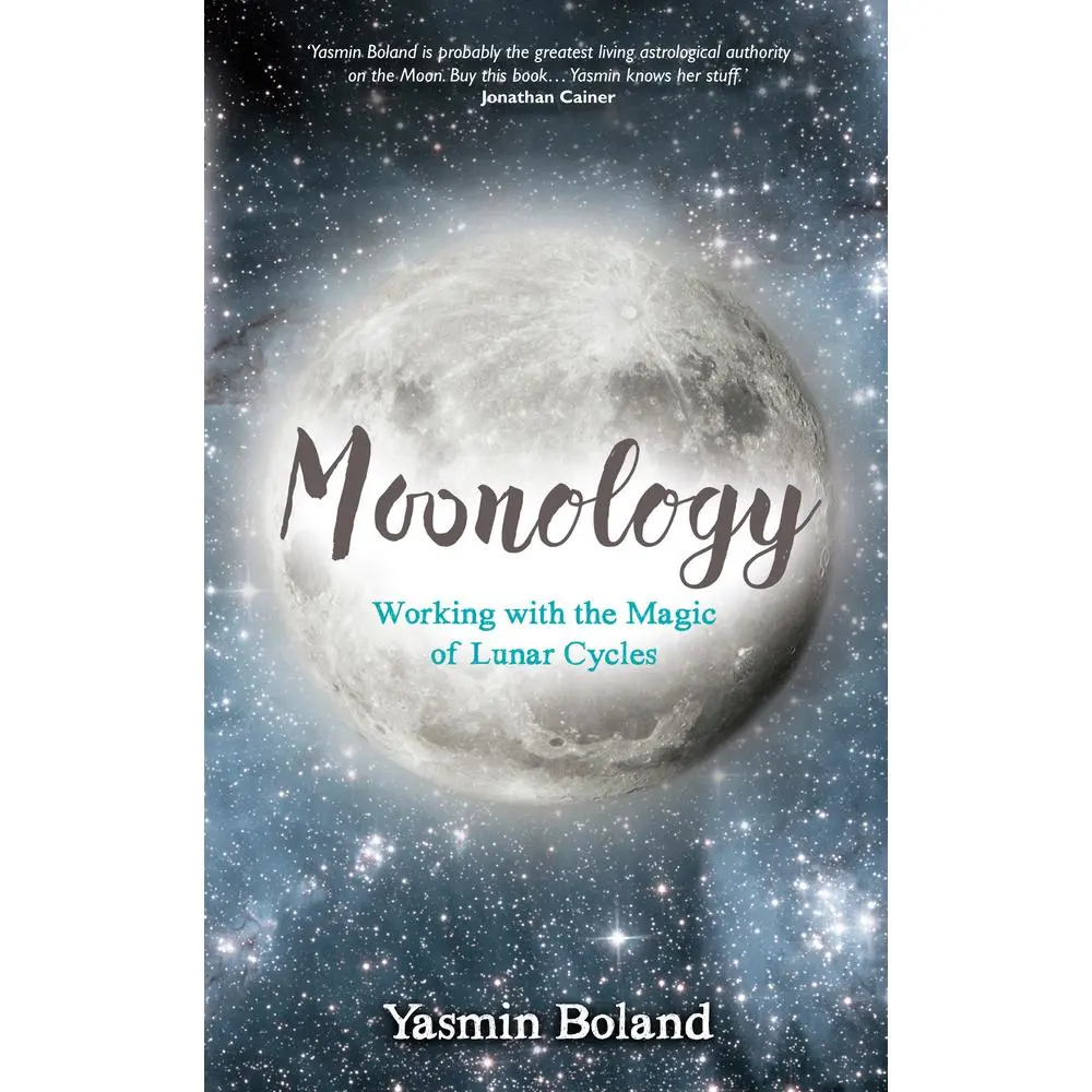 Used Astrology Book - Moonology: Working with the Magic of Lunar Cycles (Moon Phases Guide for Beginners) by Yasmin Boland (Softcover, English)