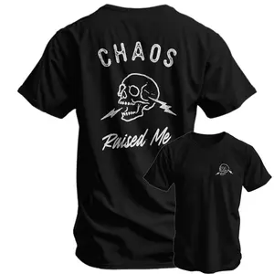Chaos Raised Me Men's T-Shirt, Training tee