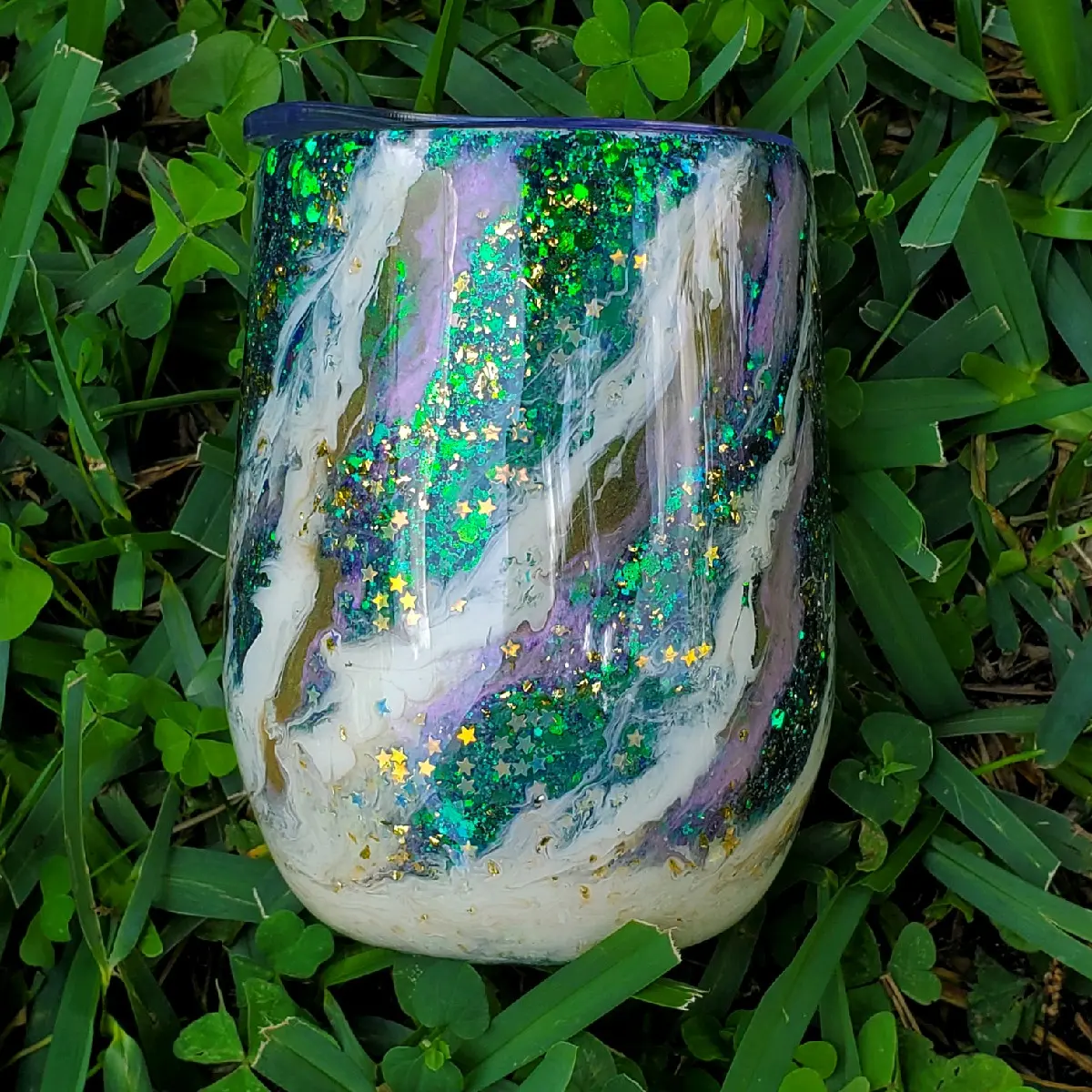 Galaxy wine tumbler