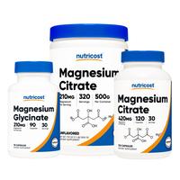 Magnesium Citrate Capsules and Powder, Glycinate