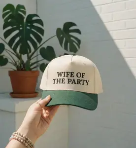 Wife Of The Party Baseball Hat, Bachelorette Party, Bachelorette Gifts, Gift For Bride, Hat For Bride, Bridal Gifts, Bachelorette Hats