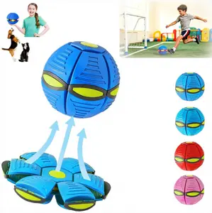 （Free Refund for Dissatisfaction）UFOpop up ball Magicball Toy for Kids Safe & Odorless Bou Ball Parent-Child Interactive Flying Disc Squeeze & Bounce Fun Toy Thickened Puncture-Resistant Smooth Surface