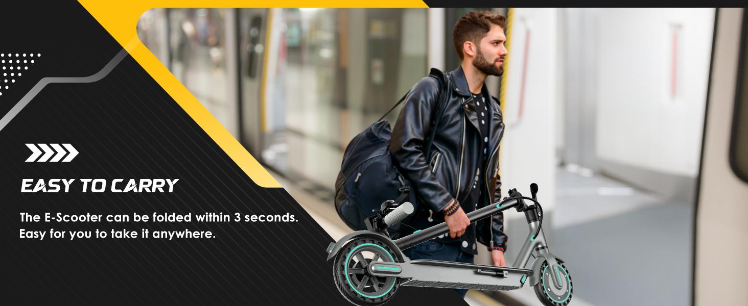[Mother's Day flash sale] Folding Electric Scooter with a Top Speed ​​of 19 MPH，350W Motor Battery，Foldable E-Scooter with App Control & Disc Braking System for Smart APP Contro Foldable