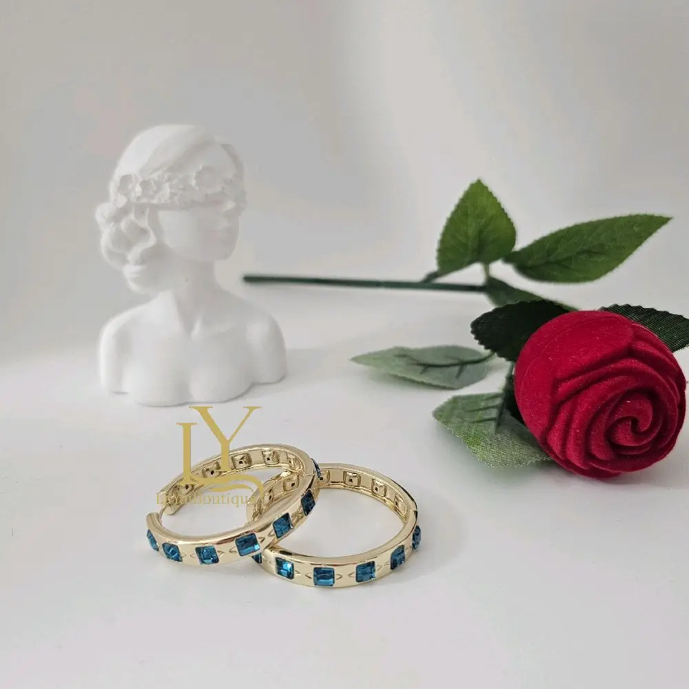 LaYaiBoutique #1912 high quality 14k gold plated earrings
