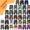 12-piece set of men's boxer briefs, trendy street style, moisture-wicking and breathable, multi-color combo pack, men's boxer briefs, anti-roll edges, multi-pack Print Boxershorts