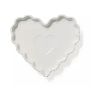 Target Bullseye's Valentine's 2026 Ceramic Heart Serveware 9"W NEW Heart-Shaped Serving Dish for Valentine's Day