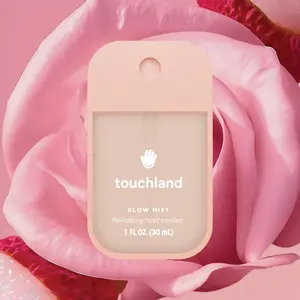 Touchland Rosewater Hand Sanitizer Glow Mist, Revitalizing and Smoothing Touchland Rosewater Hand Sanitizer Glow Mist, Revitalizing and Smoothing
