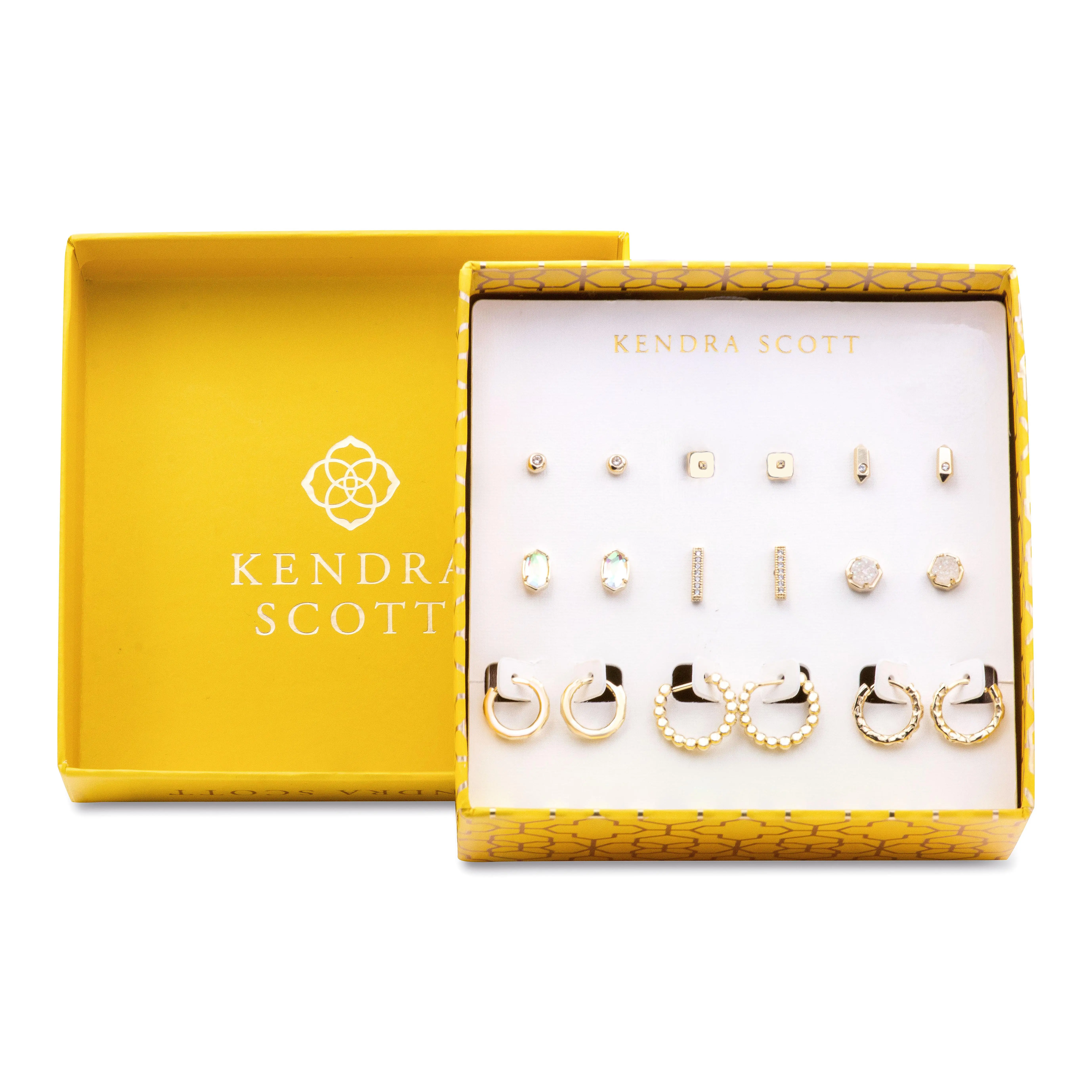 Kendra Scott Gold Set Of 9 Earring Gift Set 4217719943