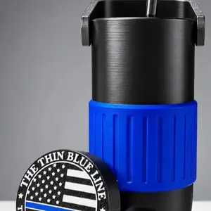 Police Officer Can Holder 12oz slim