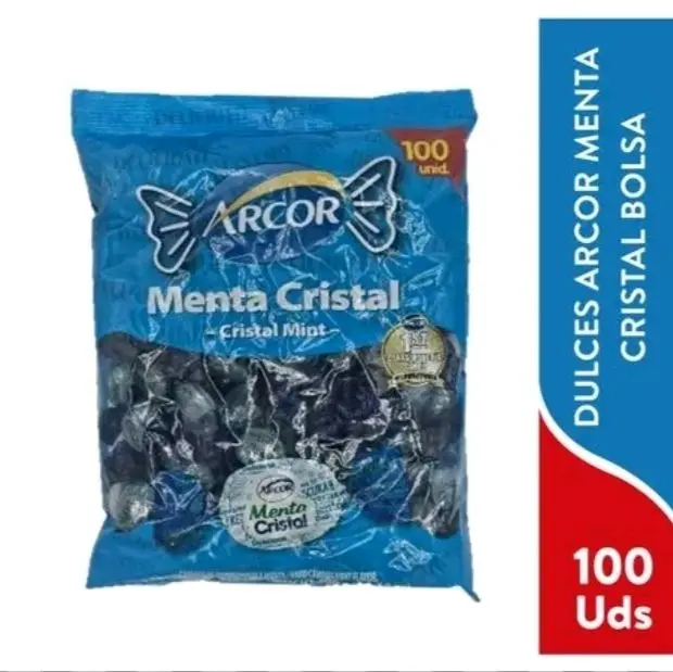 Dulces Menta Arcor  100und from Guatemala  candy mint bag 100und
