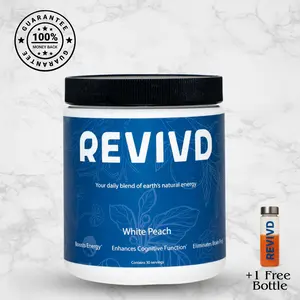Revivd Energy | Yerba Mate - Magnesium - BCAA - Electrolytes - Vitamin B Complex | 30 Servings