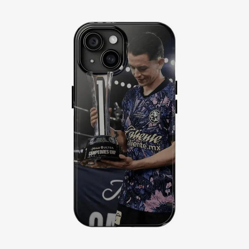 America Football Club Phone Case: A tough- dual-layer phone case with an America Team print- a great gift for football lovers- This hard case offers reliable protection and is a great accessory.