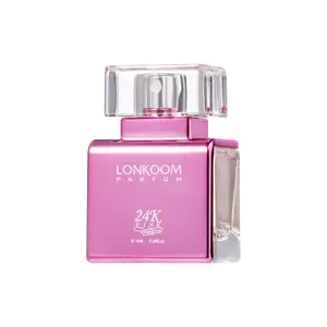 LONKOOM 24k Pink 0.34oz EDP mini Perfume for Women |Sweet Vanilla & Sweet Fruity Perfume| Long Lasting 6-8 hours  Fragrance