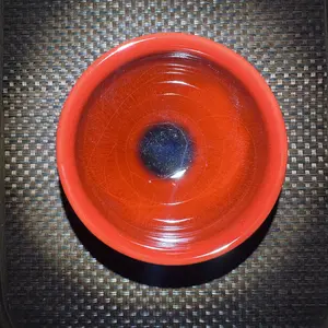 Red Dragon Glaze Handcrafted Teacup