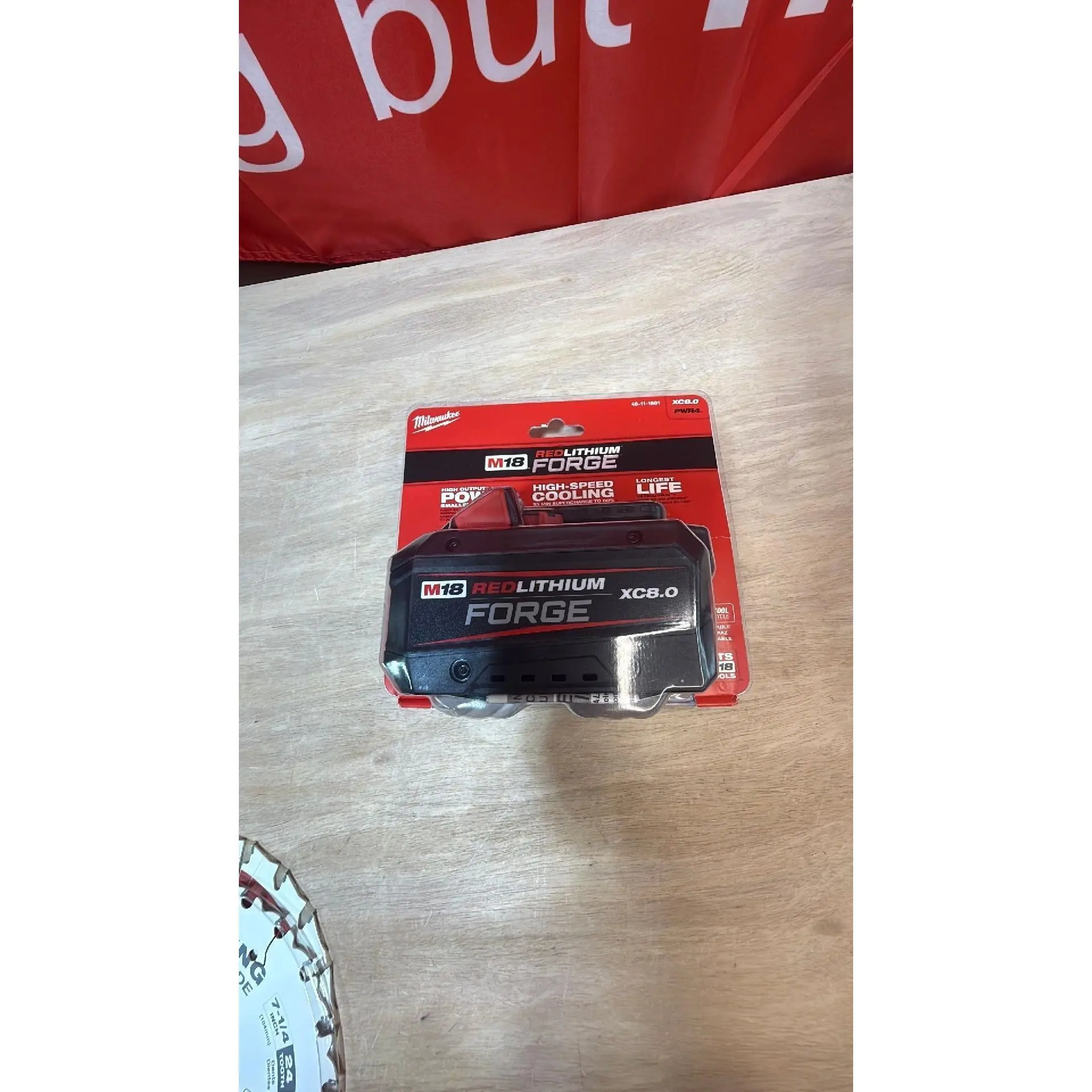 Milwaukee 48-11-1881 M18 FORGE 8.0 Ah Battery, Power Tool Accessories, $249 MSRP Batteries
