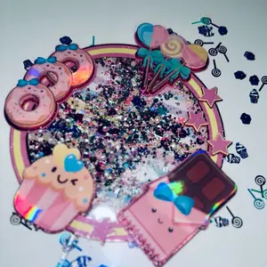 Sweet Treats Shaker Cake Topper