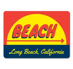 Beach Sunset Sign
