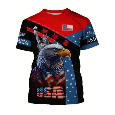 American Flag Shirts for Men TikTok Shop
