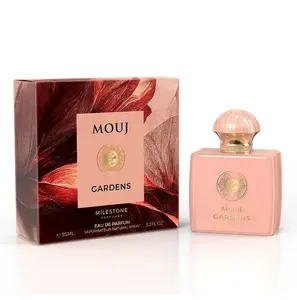 Mouj Gardens Eau De Parfum Milestone 3.2FL.OZ - Eau de Parfum in Pink Box with Gold Accents Long-Lasting Yum