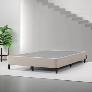 Spa Sensations By Zinus 9" Metal Smart Box Spring, Mattress Foundation, Twin