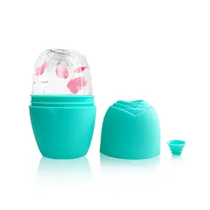 Ice Face Roller, Silicone Ice Roller for Face to Tighten and Lift Skin, Reusable Facial Mold for Neck to Enhance Natural Glow, Facial Sculpting Tool, Tightening, Silicone Tool