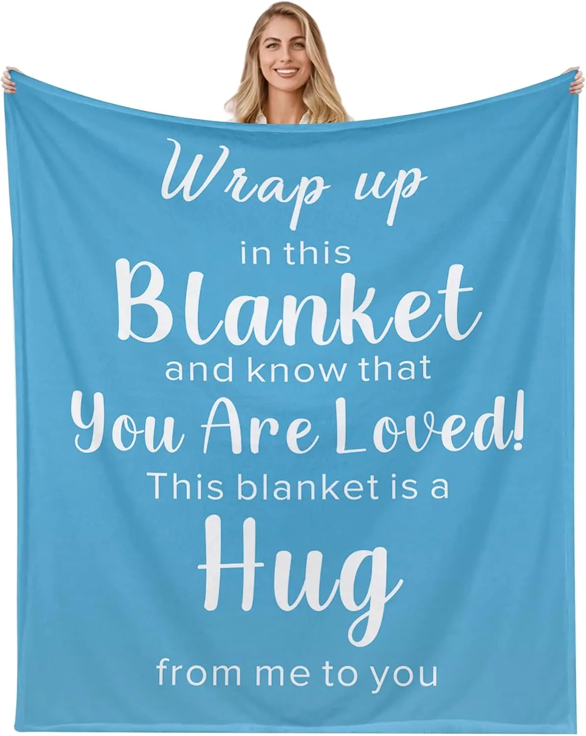 Get Well Soon Blanket 50x60'' for Women Get Well Blanket Cancer Care Gifts for Women Breast Cancer After Surgery Recovery Cancer Comfort Feel Better Gifts for Women Chemotherapy Must Haves for Her