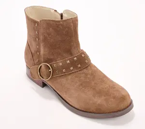 Revitalign Orthotic Suede Ankle Boot Overland