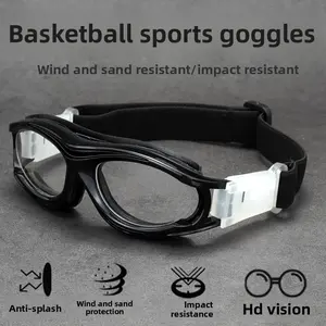 Basketball Sports Goggles with Shatterproof Polycarbonate Lenses UV Protection Adjustable Strap for Running Cycling Golf Fishing Football summervibes