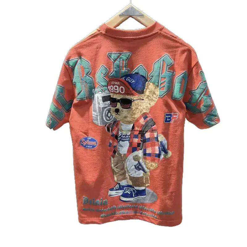 Men's Cotton Brand Short-Sleeve Round Neck T-Shirt - Black, Anime Print, Button Design, Streetwear Hip Hop Casual Tee Tops, Tropical Rock Wear (XL), Tshirt, Shortsleeve, Cotton Blend, Moisture Wicking, Hip Hop Style, Menswear, Men's T Shirts, Graphic T Sh