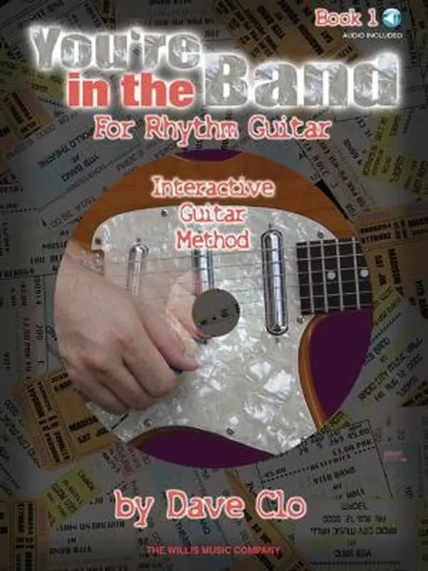 USED-You're in the Band - Interactive Guitar Method: Book 1 for Rhythm Guitar by Clo, Dave (Paperback)