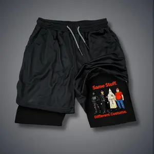 [Viral]Double-Layer Sports Shorts Graphic Shorts Black Shorts Camo Shorts Streetwear Shorts Men Outfits Men Short Shorts Vacation Outfits Shorts