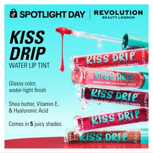 Revolution Kiss Drip Water Lip Tint 0.10 fl oz