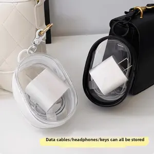 Travel Cable Organizer Pouch| Must-Have Portable Storage Bag for Chargers, Earphones & Cords, Shockproof Case for On-the-Go