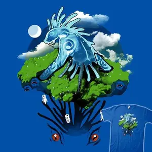 Forest Spirit Kodama Princess Mononoke Mono Spirits T-Shirt