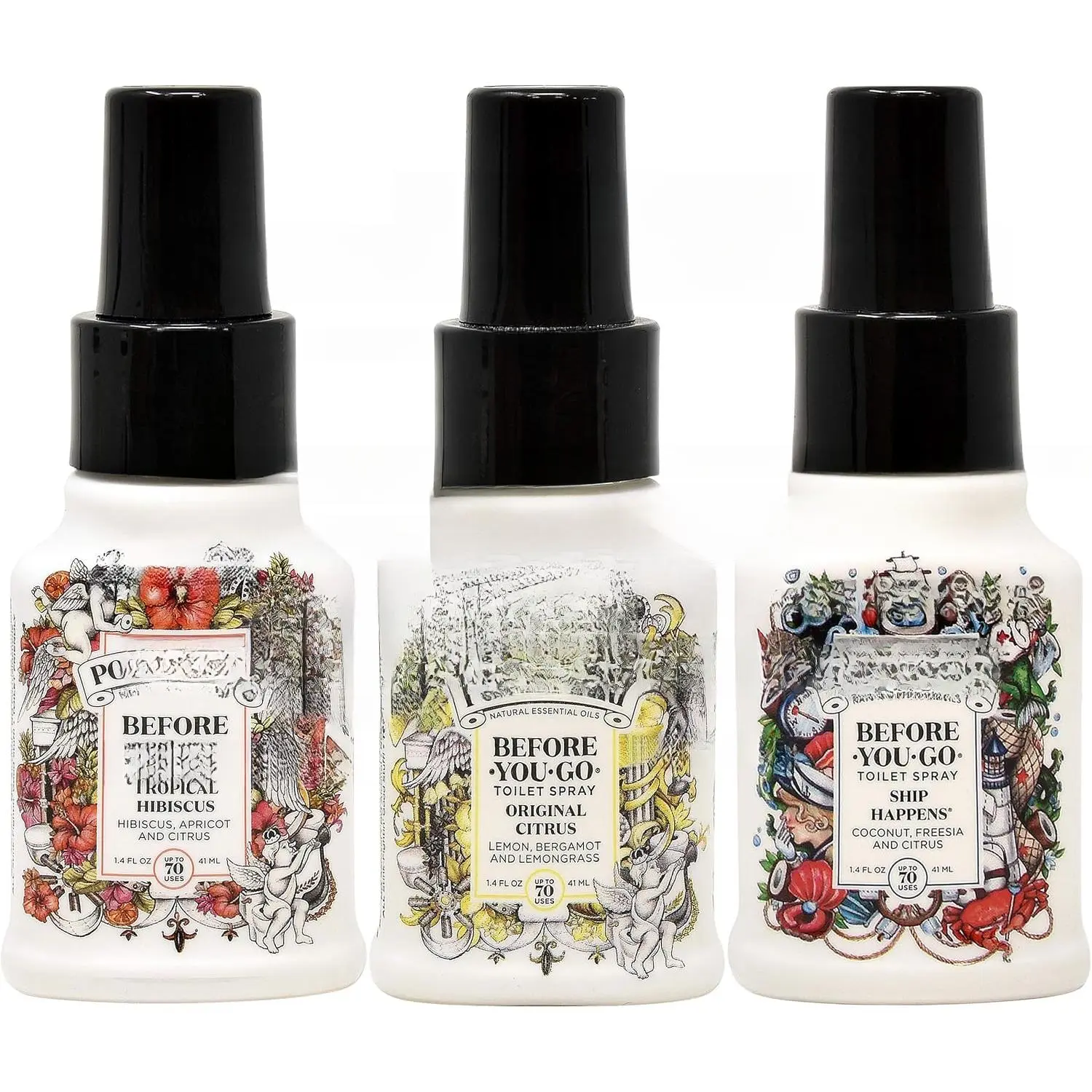 Original, Tropical Hibiscus & Ship Happens