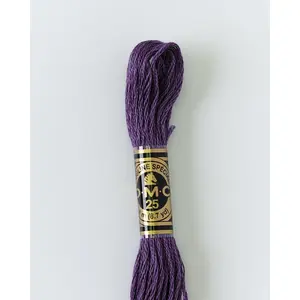 DMC Embroidery Stranded Thread - Six-Strand Embroidery Floss - 29 - Emperor Purple