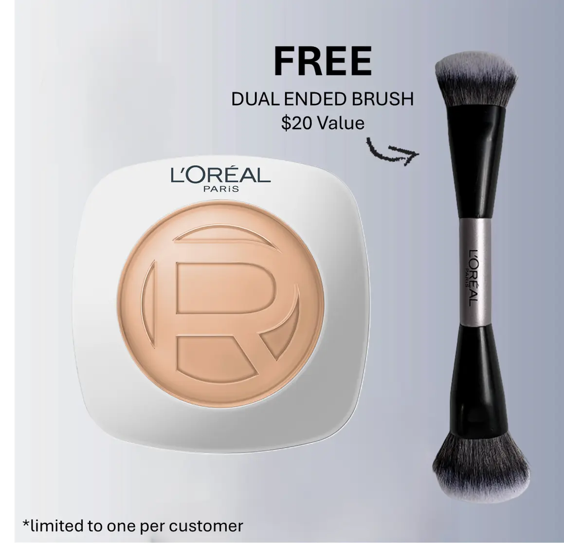 True Match Hyaluron Tinted Balm Foundation, Skincare Foundation with Light to Medium Radiant Coverage, Minimizes Wrinkles and Fine Lines, Non-Comedogenic Formula, L'Oréal Paris