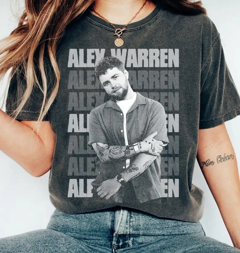 Vintage Alex Warren Shirt, Alex Warren Tour 2026 Shirt, Alex Tour Fan Gift Shirt