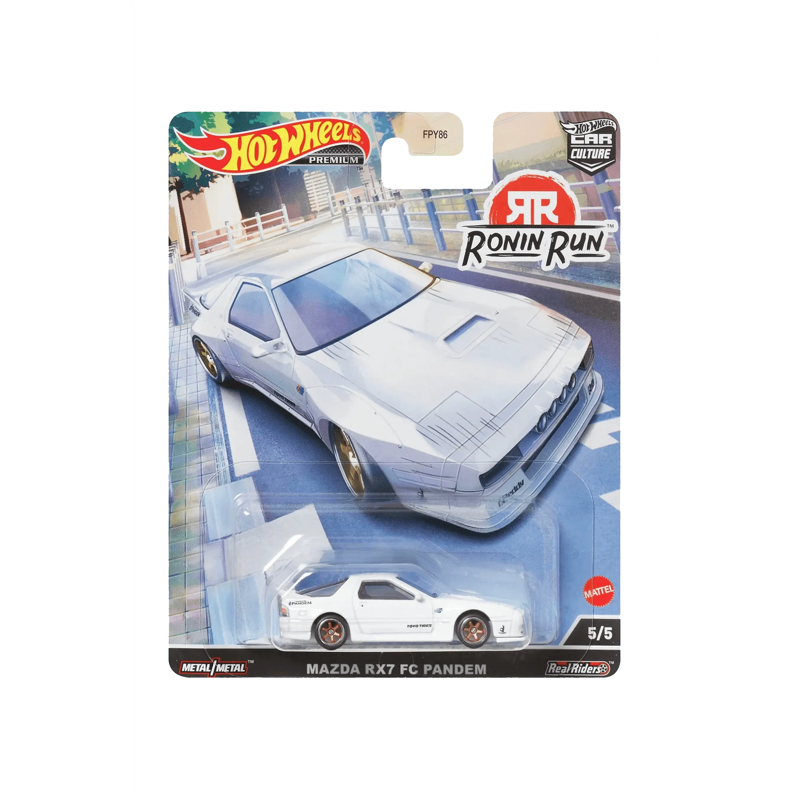 Hot Wheels Car Cultures: Ronin Run Mazda RX-7 FC Pandem hot wheel