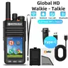 4G Zello POC global two-way walkie talkie Android 9.1 intelligent touch walkie talkie WIFI Bluetooth GPS Remote handheld POC global coverage 8000 kilometers suitable for fleet transportation trucks outdoor sports skiing hiking camping
