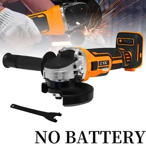 Cordless Angle Grinder for DEWALT 20V MAX Battery, 4-1/2" Brushless Electric Angle Grinder Tool, 8500RPM 4 Variable Speeds Angle Grinder for Cutting, Grinding, Polishing(No included Battery)
