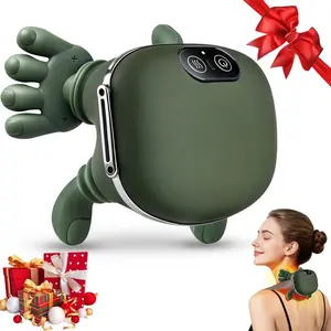 Shoulder Massager Electric Cervical Massager Bionic HandHeating Wireless Portable 3D Kneading Massage for Pain Relief deep Tissue，Leg Neck & Back Massager & Lightweight  2026 (Upgraded Version) Gift