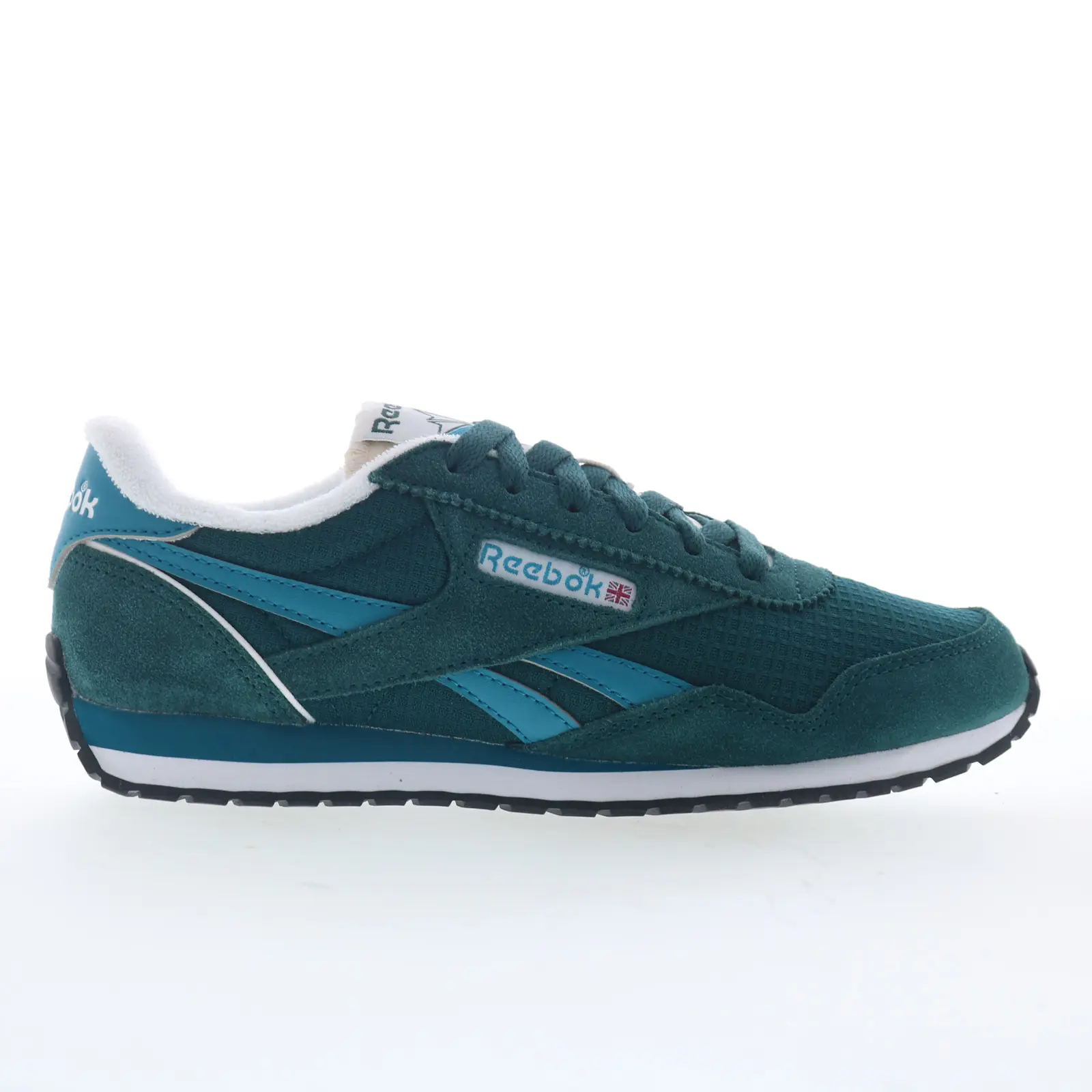 Reebok Classic AZ Womens Green Mesh Lace Up Lifestyle Sneakers Shoes