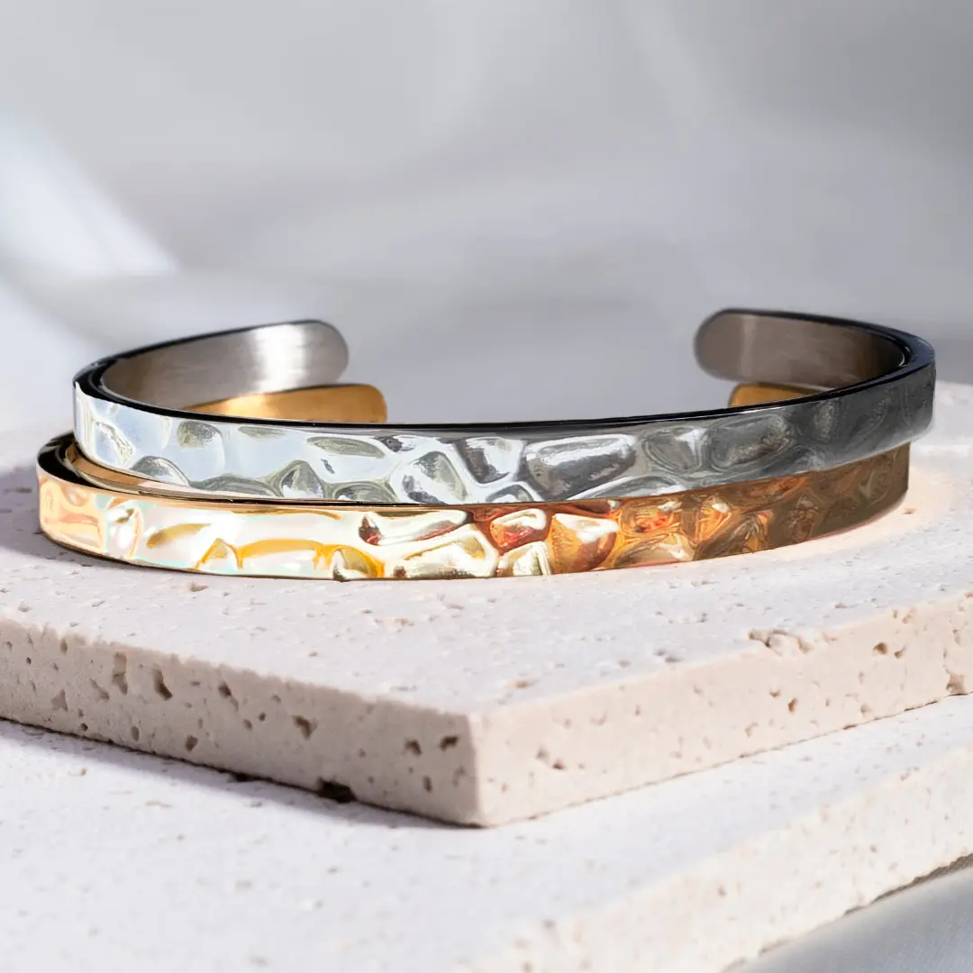 Customized Hammered Cuff
