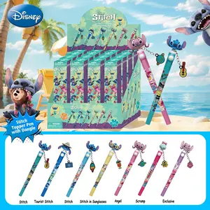 Disney Stitch Officially Licensed Character Ballpoint Pen, Smooth Writing Gel Pen, Rollerball Pen, No-Smudge Note-Taking Pens Set